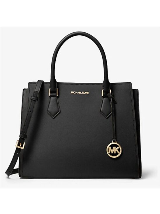 Michael Kors Handbags - Michael Kors Hope Saffiano Leather Satchel